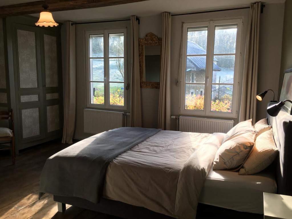Benb La Fosse Bleue Bed & Breakfast Signy-lʼAbbaye Dış mekan fotoğraf