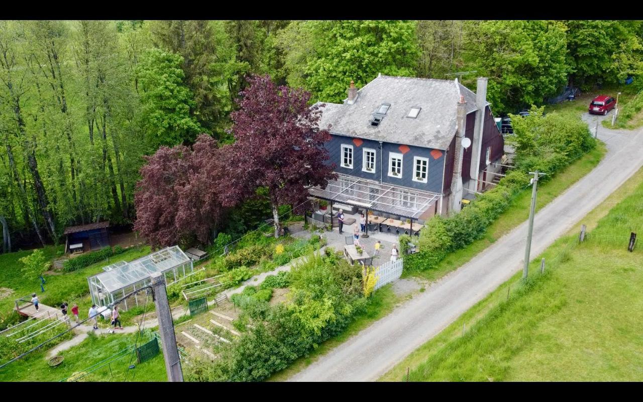 Benb La Fosse Bleue Bed & Breakfast Signy-lʼAbbaye Dış mekan fotoğraf